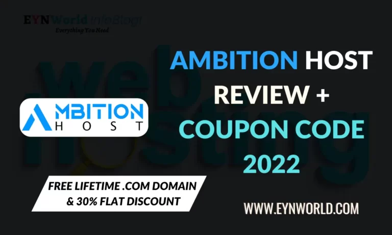 AmbitionHost Review + Coupon Code 2023| Best Cheap & Affordable Web Hosting India