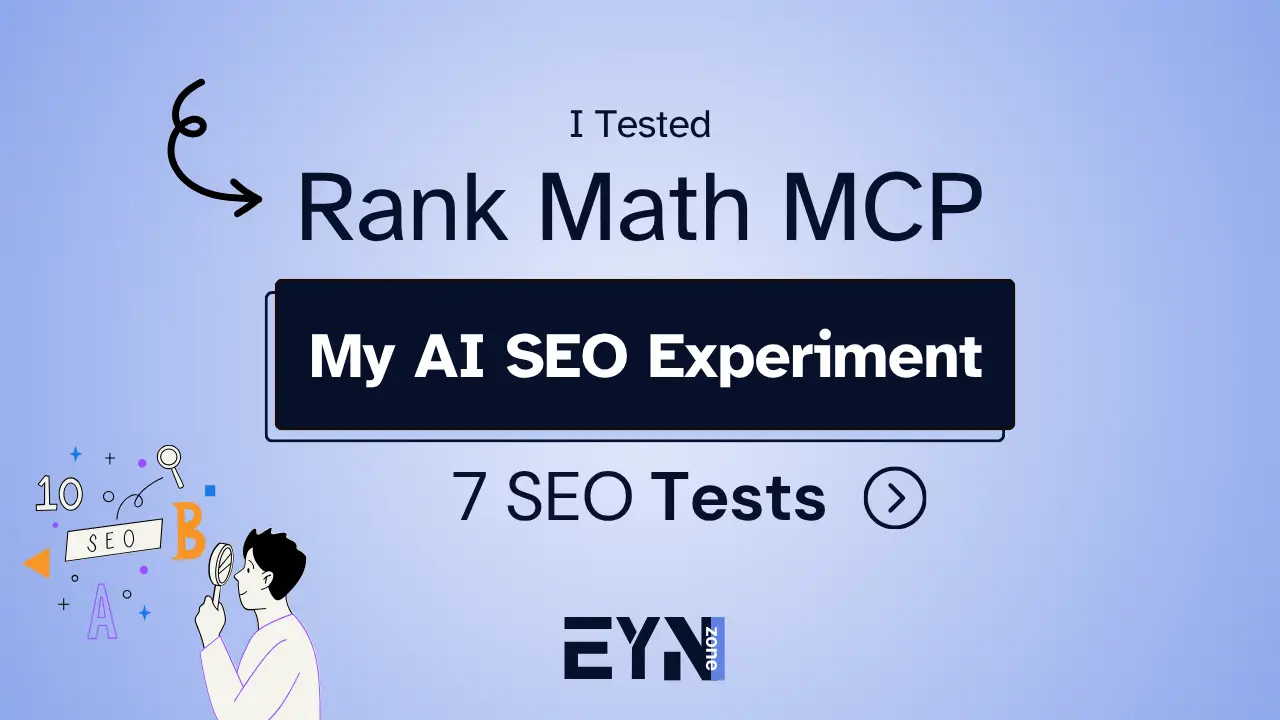 Rank Math MCP AI SEO experiment on WordPress